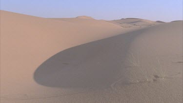 shadow of sand dune