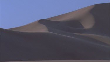 sand dunes and shadows