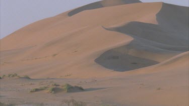 sand dunes and shadows