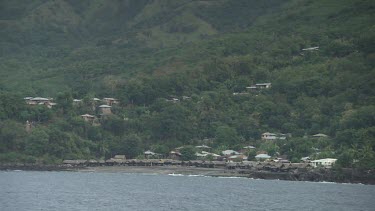 Lamalera village on the coast