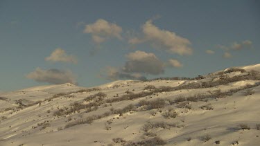 Snow-covered mountains