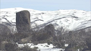 Rocky mountain landscape