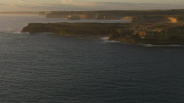 Cliffs behind the 12 Apostles at the Great Australian Bight