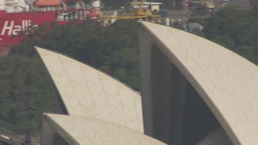 Sydney Opera House and the harbour