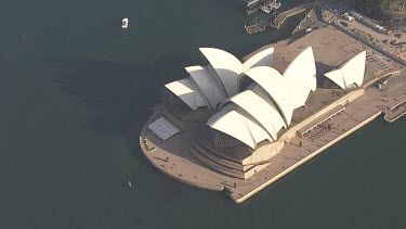 View from above the Sydney Opera House