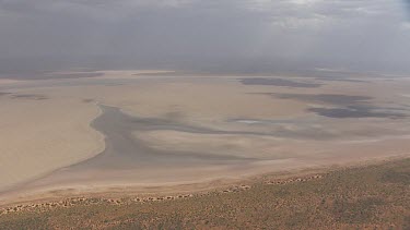 Sandy landscape in King's Canyon