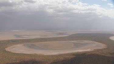 Sandy landscape in King's Canyon