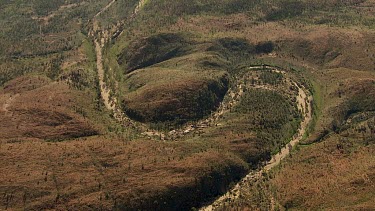 Aerial Views over MacDonnell Ranges