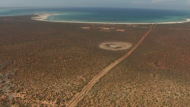 Aerial View of Shark Bay