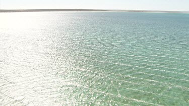 Aerial View of Shark Bay Coastline