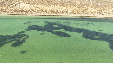Aerial View of Shark Bay Coastline