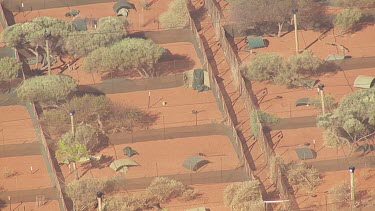 Aerial View of Animal Sanctuary