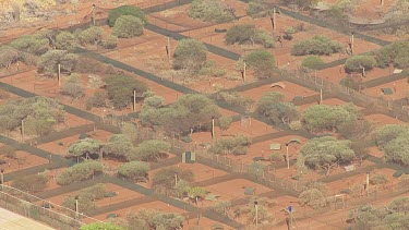 Aerial View of Animal Sanctuary