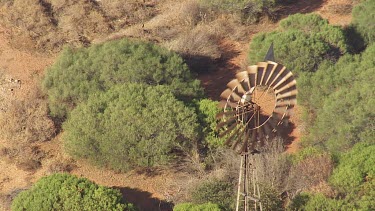 Aerial View of Southern Cross Mill near farm