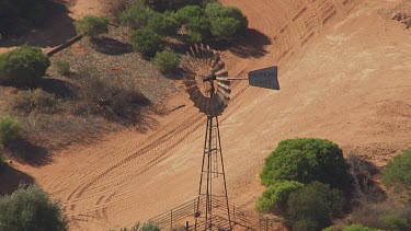 Aerial View of Southern Cross Mill near farm