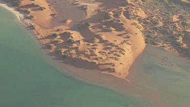 Aerial View of Francois Peron National Park Landscape