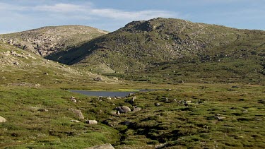 Aerial of Kosciuszko National Park - River