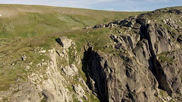 Aerial of Kosciuszko National Park - River