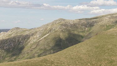 Aerial of Kosciuszko National Park -  Rocky Mountain Landscape