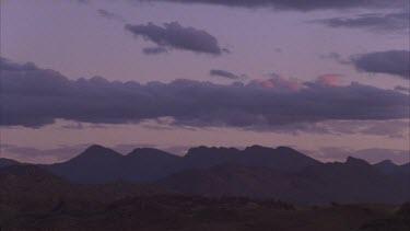 Wilpena Pound and clouds