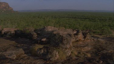 Nourlangie rock vista pan