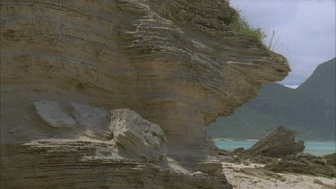 sandstone cliffs