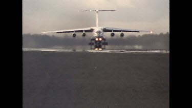 Cargo plane take off lift off. Flying