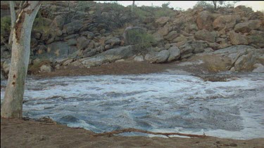 river in flood