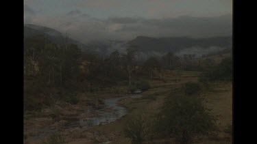 Atmospheric Shot Of The Outback