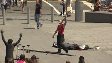 City life of Melbourne Federation Square