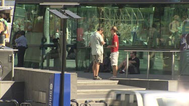 City life of Melbourne Federation Square