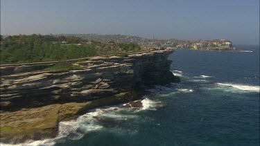 Coastal Cliff walk and Bondi Beach. Sydney Australia. Eastern Suburbs