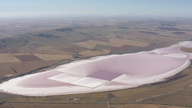 Salt farming in Gulf St Vincent