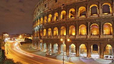 The Coliseum, Rome. Wide angle lens.