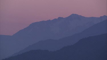 Aerial of Mount Everest - in the lower zone