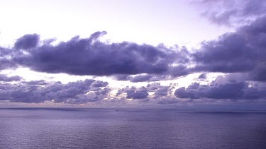 Aerial - Sydney - Tasman Ocean  - Freight Boat