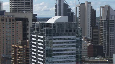 Sydney to Blue Mountains - Aerial - Sydney - View of  Sydney City Buildings