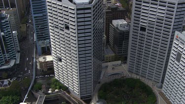 Sydney to Blue Mountains - Aerial - Sydney - View of  Sydney City Buildings