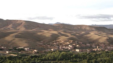 Time lapse of a sunset in Boumalne Dades, Morocco