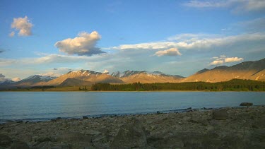 View of Lake Tekapo, New Zealand