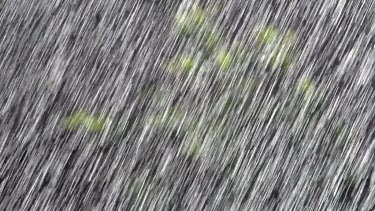 Water Jets, Fountain at Sarrebourg in Lorraine, the East of France, Slow Motion