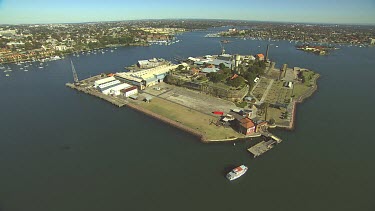 Sydney Harbour. Cockatoo Island