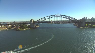 Sydney Harbour Bridge. Wide Shot