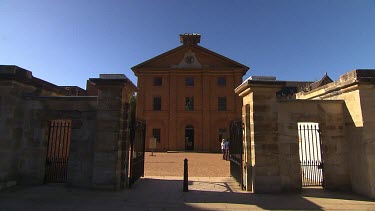 Long Shot Hyde Park Barracks, Sydney. Convict history.