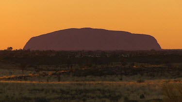 Sunrise Uluru Wide Shot