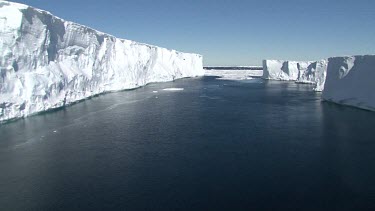 Aerial of Mertz Glacier