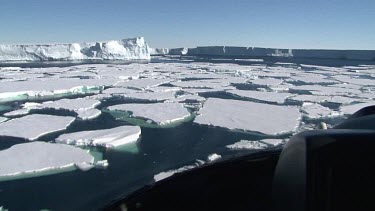 Aerial of Mertz Glacier