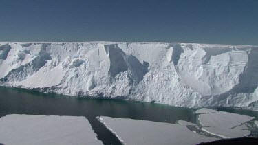 Aerial of Mertz Glacier