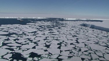 Aerial of Mertz Glacier