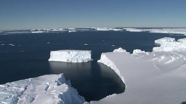 Aerial of Mertz Glacier